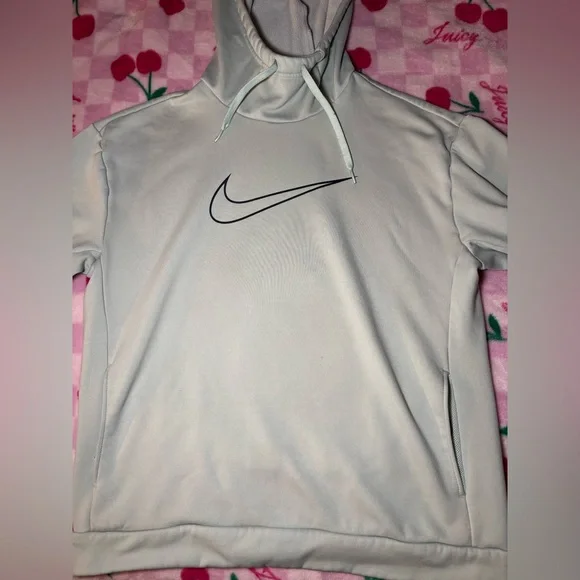 Nike Soft Gray Pullover Hoodie - Picture 7 of 13